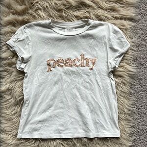 Bohme White 'Peachy' Women's Top